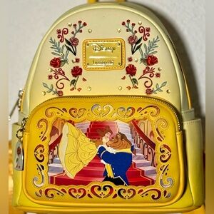 RARE NWOT Loungefly Mini Backpack - Disney Princess Stories Beauty and the Beast